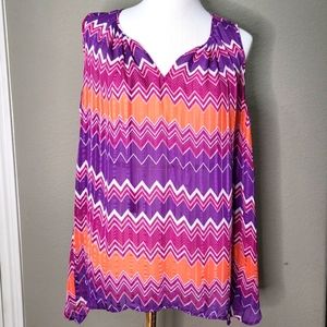 Flowing Bright Oversized Tank Size XL